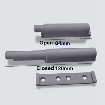 Bolded Push To Open System Damper Buffer For Cabinet Door Cupboard Catch With Magnet For Home Kitchen Furniture Hardware