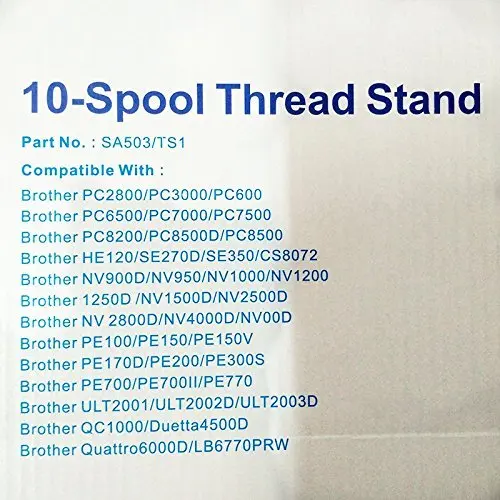 Подставка ниток 10 катушка для Brother PE770 LS2125i XL2230 SA503 подставка|brother compatible|brother mfc 240c