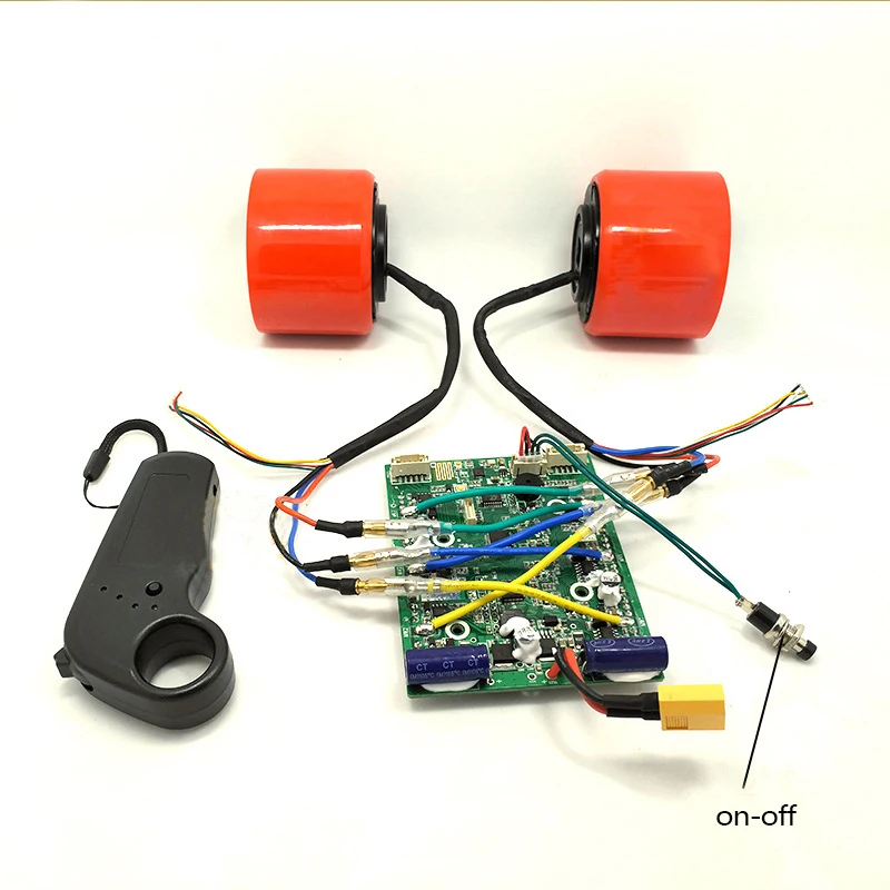 75 مللي متر 83 مللي متر الكهربائية لوح التزلج فرش السيارات عجلات مجموعات محرك كهربائي عجلات ل سكيت Longboard E-لوح التزلج