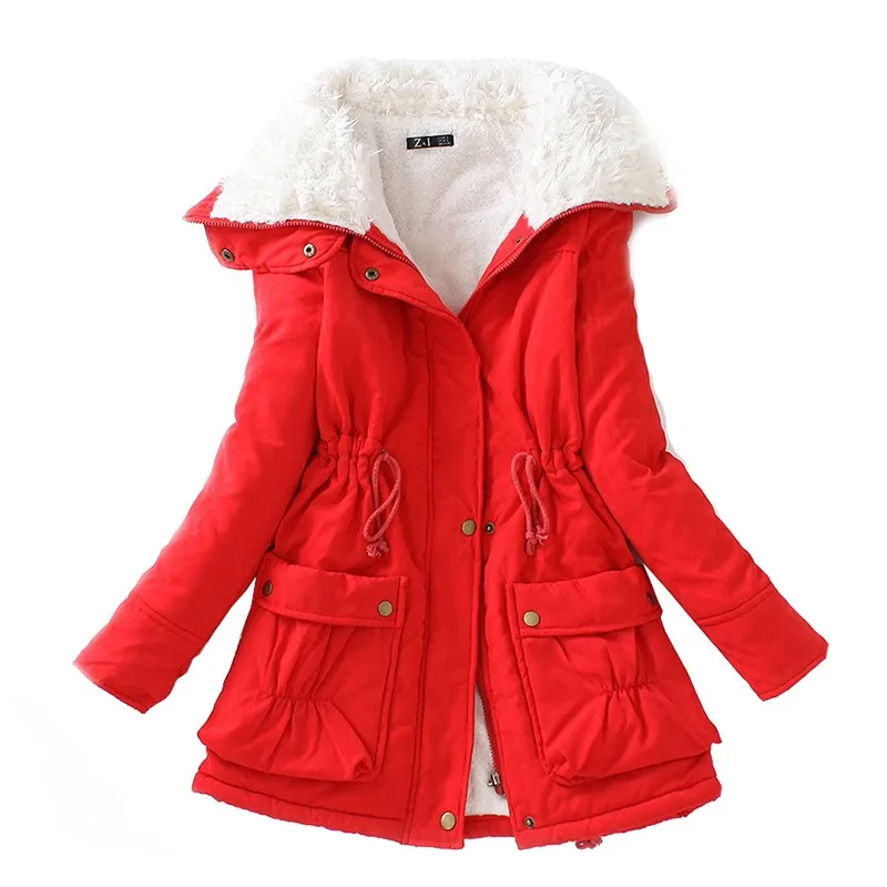 Зимние красные парки Зимние красные парки