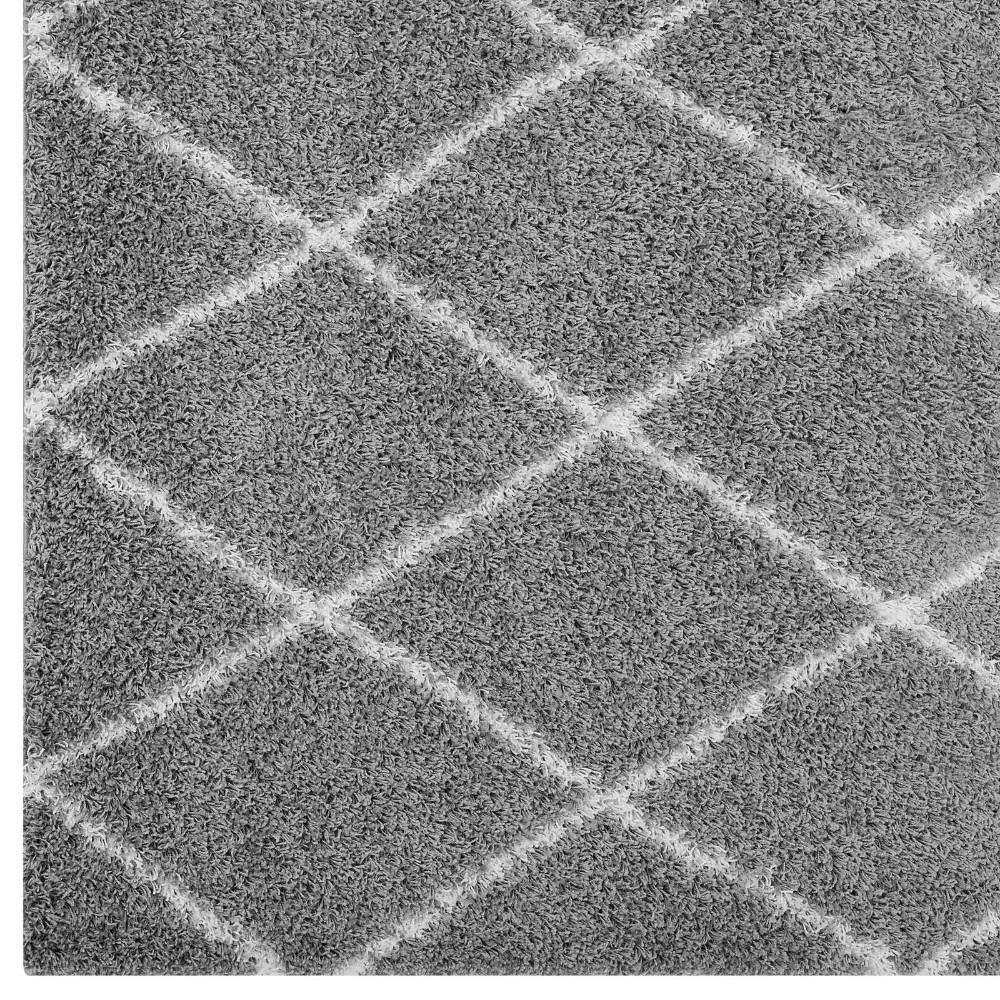 Toryn Diamond Lattice 8x10 Shag Area Rug, R-1144B-810 (1)