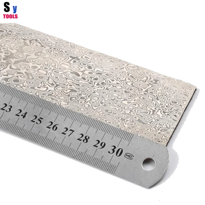 HSS стали сделать небольшой резной нож Чоппер кухонный Фруктовый нож пустой стальной термообработанный HRC61 3 мм 200 мм