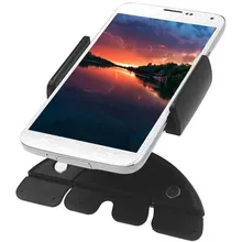 VENDA de Carro Universal Suporte Do Telefone Móvel Titular CD Player Slot Ajustável de 360 Graus Clipe ABS Suporte Para Abastecimento de Veículos