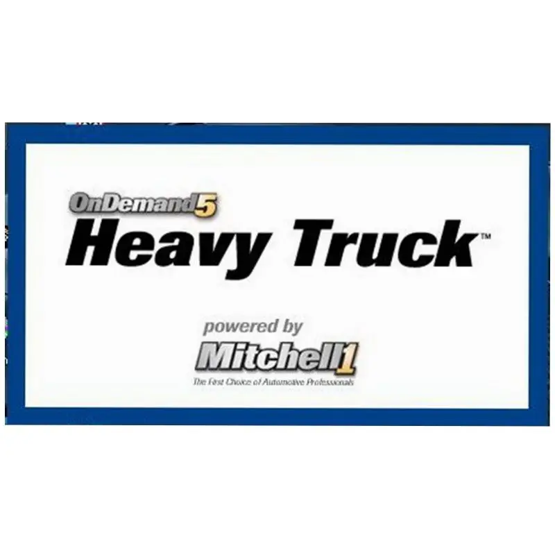 

Auto repair software Mitchell heavy truck mitchell ondemand5 heavy truck car repair information service manuals heavry truck