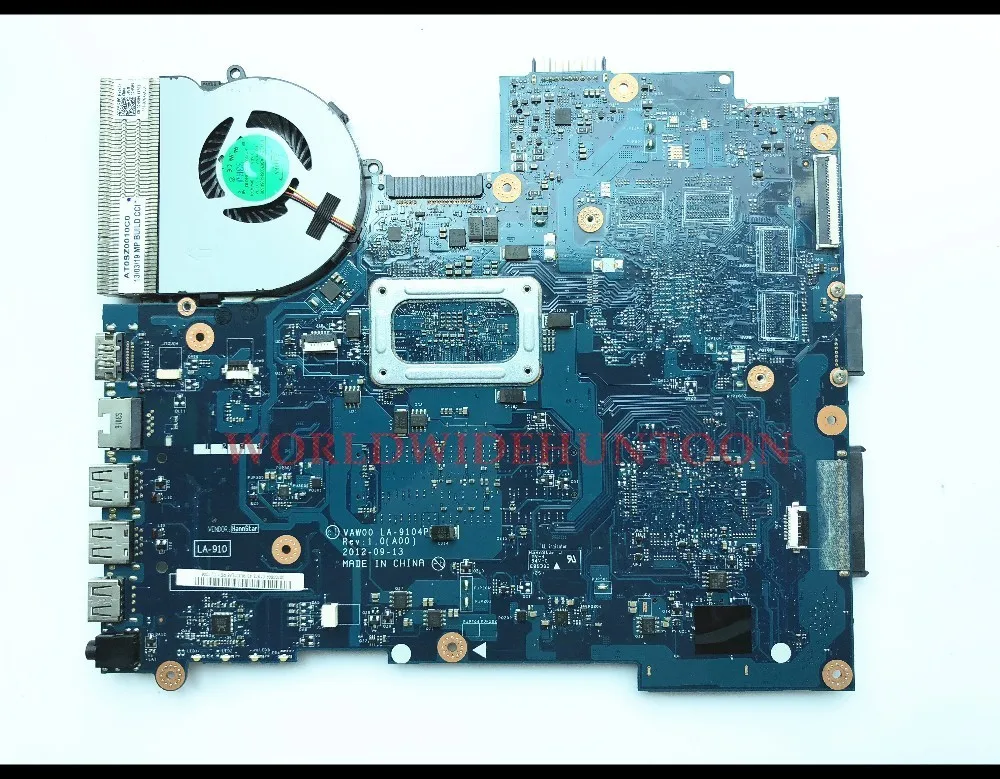 Оптовая продажа VAW00 LA 9104P для Dell Inspiron 3521 5521 материнская плата ноутбука CN 0RD7JC DDR3L 100%