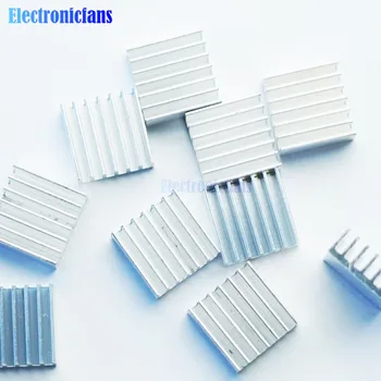 

10PCS DIY LED Power Memory Chip IC High Quality 14x14x6mm Aluminum Heat Sink