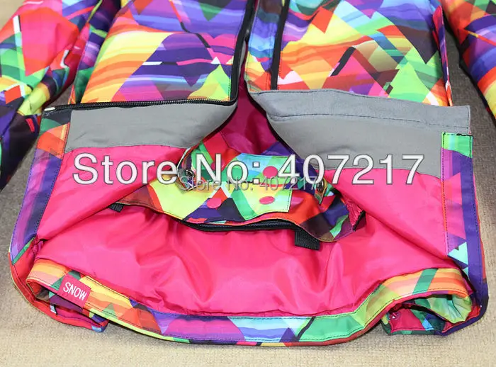 2016 جديد إمرأة الهندسي الرقم سترة تزلج للماء snowboard دثار السيدات هندسية سترة تزلج الثلوج مشمع 2016 جديد إمرأة الهندسي الرقم سترة تزلج للماء snowboard دثار السيدات هندسية سترة تزلج الثلوج مشمع