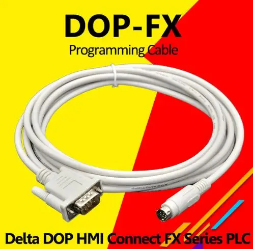 Высококачественный телефон подходящий для Delta DOP HMI Connect Mitsubishi FX Series PLC кабель