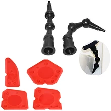 2 шт 360 градусов BeadBuddy45 Поворотная насадка системы, 45 градусов угол и 4 шт легко работать герметик инструмент для отделки