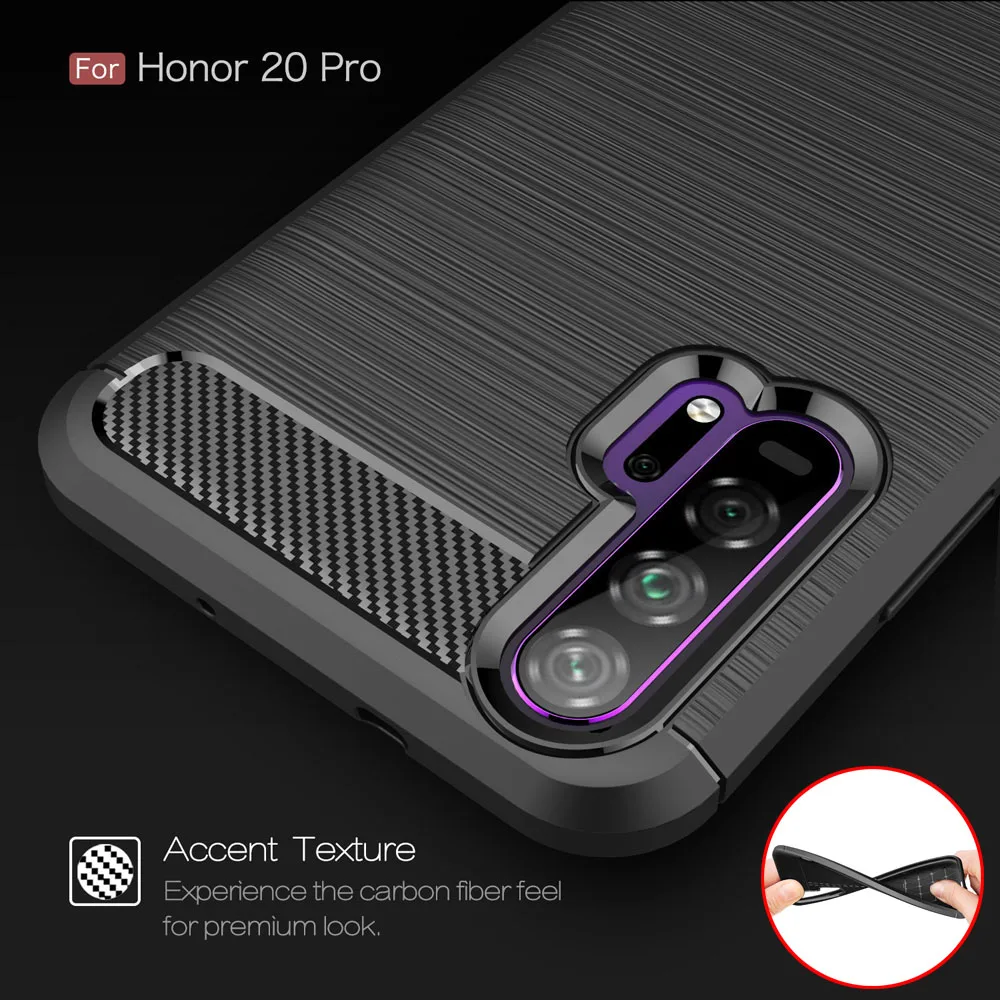 Coque Cover 6.26For Huawei Honor 20 Pro Case For Honor20 20Pro YAL-AL10 Phone Back |