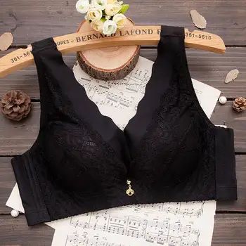 

Women Seamless Bra Ladies Sexy Lace Bra Women Underwear Plus Size Brassiere Bra Top