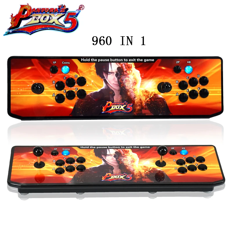 Pandora Box 5 Mini Arcade Machine 960 in 1 Jamma Console HDMI 720P output TV pc 6 button 2 Player with light Zero Delay | Спорт и