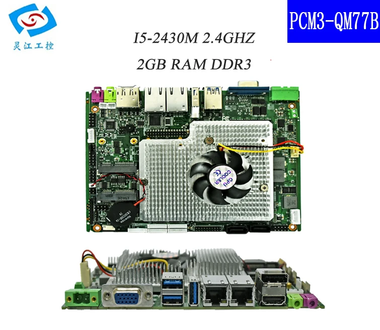 

motherboard connectors  mini laptop motherboard  ddr3  CPU on board (PCM3-QM77B)