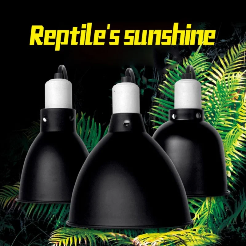 

5.5 Inch Reptile Lampshade Explosion-proof Aquarium Fish Tank Heating Lamp Holder Dome Durable Reptile Safe