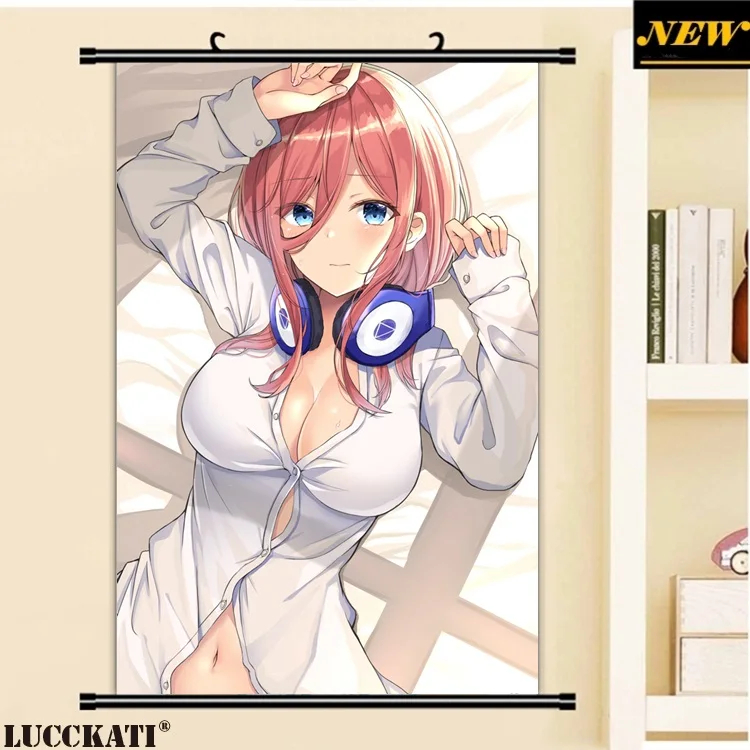 40X60 см 5-toubun Gotoubun Go-Toubun no Hanayome Nakano loli мультяшный настенный постер Картина на холсте