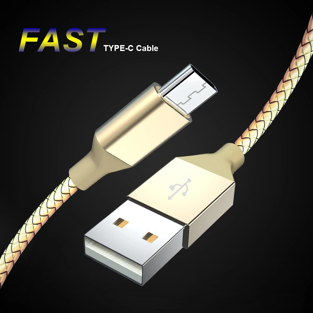 USB Type C Cable 3M 2M 1M Fast Charging Data Kable for Xiaomi Mi Mix Max 3 2S A2 8 for Samsung S8 S9 Huawei P20 Pro Mate 20 Lite (1)