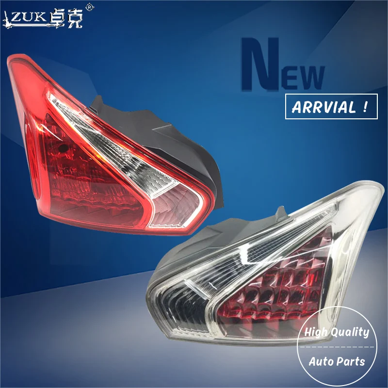 

ZUK Rear Tail Light Brake Light For NISSAN TIIDA PULSAR Hatchback C12 2011 2012 2013 2014 2015 Taillamp Taillight Sport Type