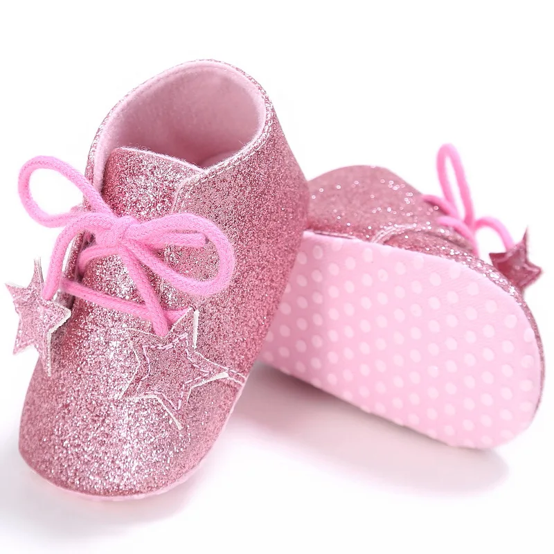 Милая звезда 0 и 1 лет мужская и женская обувь для малышей четыре сезона мягкая подошва PU обувь для отдыха для малышей