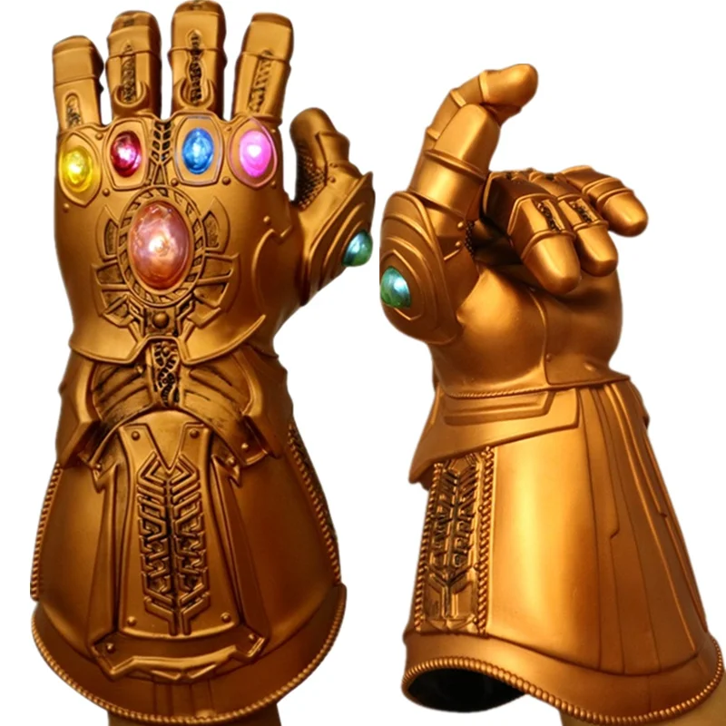 

Adult Kids Avengers Endgame Thanos Cosplay LED Golves PVC Weapons Armor Prop