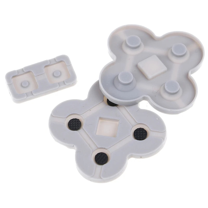 Conducting Button 3pcs/set Rubber Silicone Dpad Pad RL LR L R Left Right Keypad for Game Repair