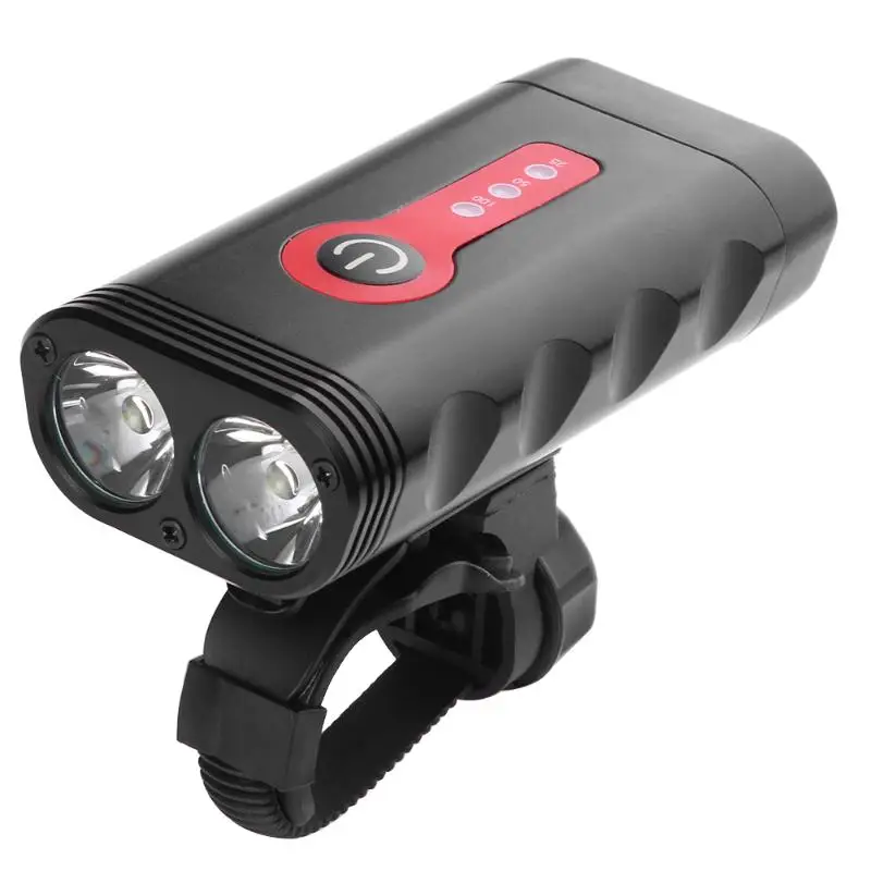 

Bike Light Head Lamp USB Rechargeable LED Bicycle Headlamp MTB Safety Flashlight Outdoor Night Cycling Front Handlebar Light