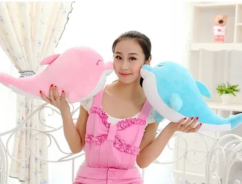 

50cm lover dolphin plush toy angle dolphin doll ,birthday Gift w9688