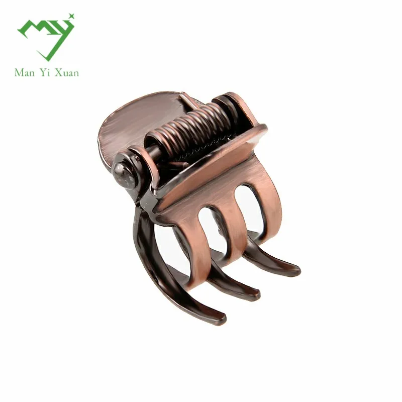 5pcs/lot antique copper Small Mini Hair Clip Claw Clamp Retro Hairpin Jewelry Hair Accessories For Women Metal Hair Ornaments 5pcs/lot antique copper Small Mini Hair Clip Claw Clamp Retro Hairpin Jewelry Hair Accessories For Women Metal Hair Ornaments