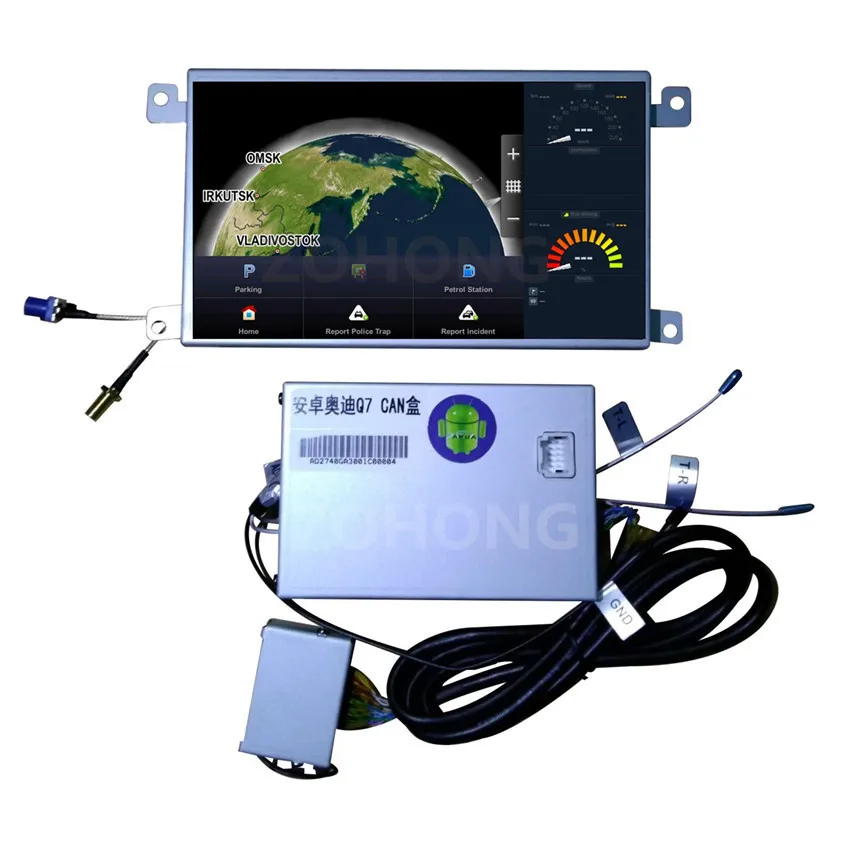 Sale 7 inch RAM 2G Android Quad Core CAR DVD For AUDI A6L 2008 2009 2010 2011 for Audi Q7 2005-2009 GPS Navigation WIFI BT MAP 20