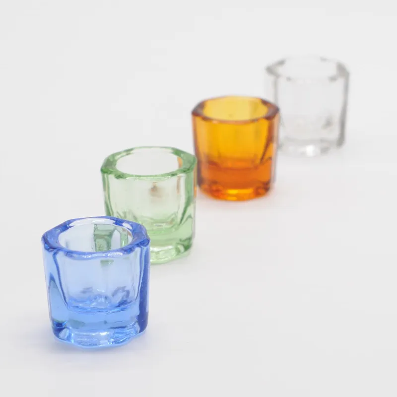 Dentistry Mixing Bowls Glass Dappen Dish Household Octagonal Cups