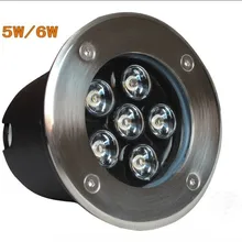 5 шт./лот 6 Вт Rampe Led аквариум IP65 AC85~ 265 В Rgb Алюминиевый для патио и сада наружные встраиваемые светильники Встраиваемая светодиодная подсветка для пола