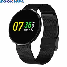 SOONHUA IP67 Водонепроницаемый смарт-браслет сердечного ритма крови Давление кислорода в крови Спорт Фитнес трекер Смарт Браслет для iOS и Android