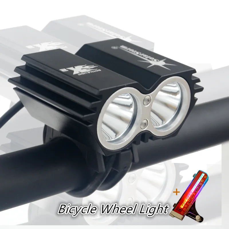 Bicycle Light 5000 Lumens 4 Mode Xml U2 Led Cycling Front Light Bike Lights Lamp Torch With