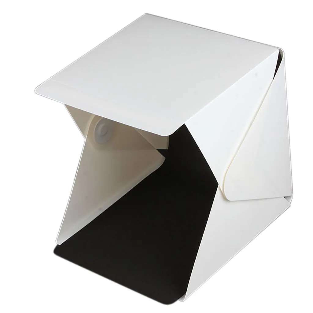 Light Room Photo Studio 9 inch Photography Lighting Tent Backdrop Cube Mini Box with 4 Backdrops