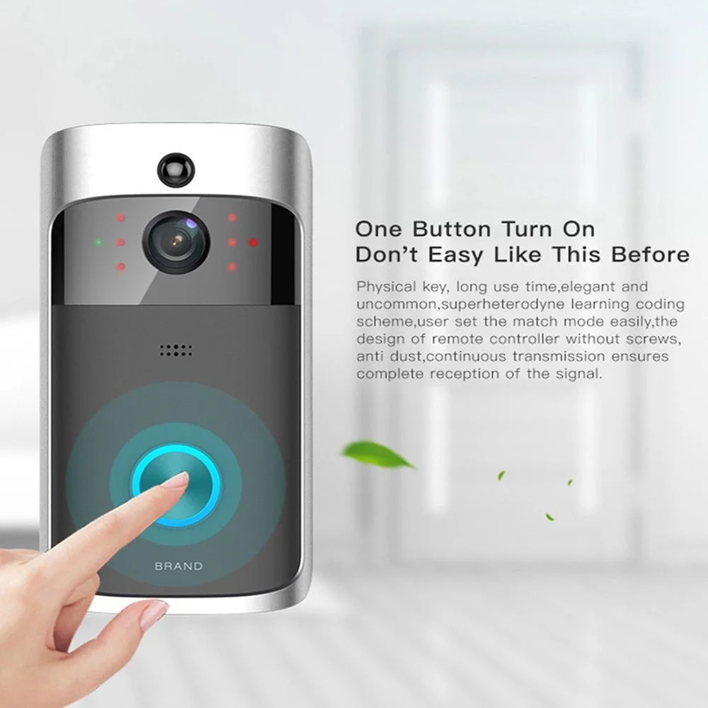 Smart WiFi Wireless Video Doorbell Intercom System For Home Security