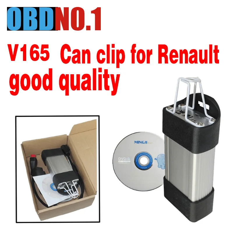 Prix pour Vente chaude Renault PEUT Clip OBD2 Interface De Diagnostic V165 Renault Clip Scanner Outil Professionnel Prix pour Vente chaude Renault PEUT Clip OBD2 Interface De Diagnostic V165 Renault Clip Scanner Outil Professionnel