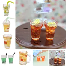 1:12 весы мини вино пивная чашка кукольный домик ремесло прозрачный Кубок миниатюрное украшение дома стеклянная модель diy части