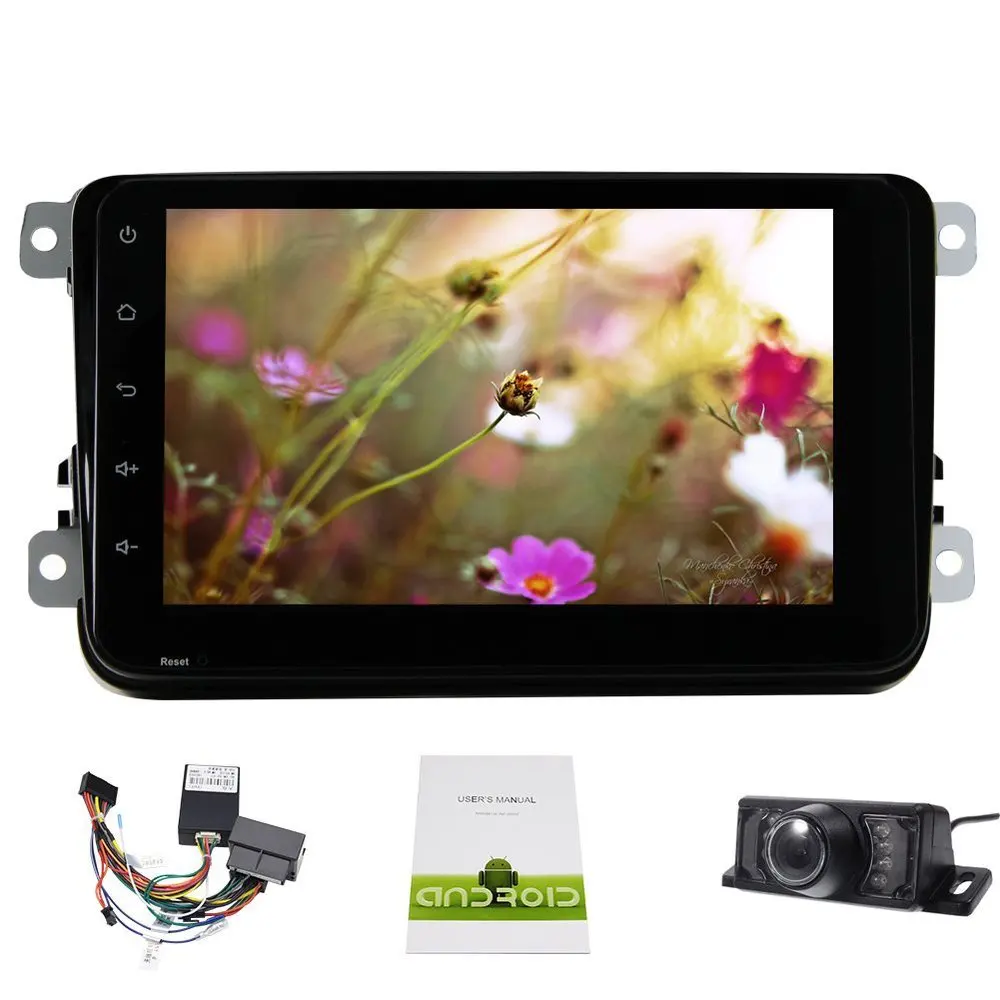 1G RAM Quad Core Android 4 4 Car DVD GPS FOR VW GOLF 5 6 POLO
