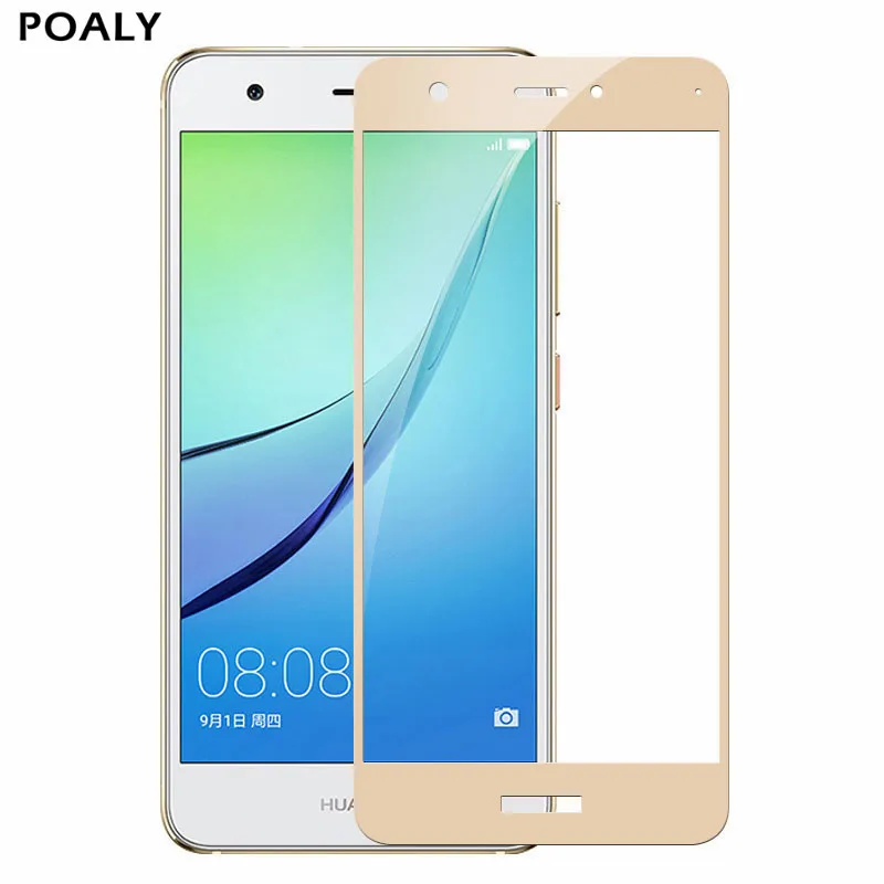 

Full Cover Huawei Nova Tempered Glass For Huawei Nova CAN-L11 Screen Protector Glass Film pelicula de vidro Protective Glass