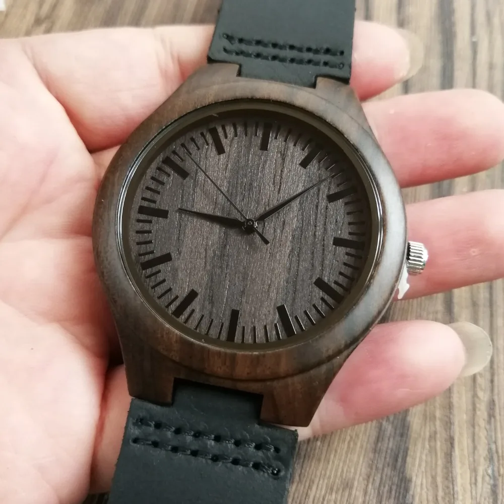 my man my soulmate wood watch