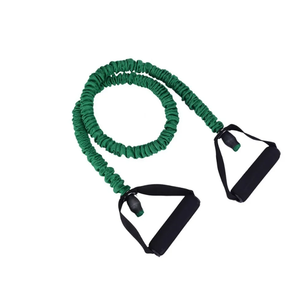 REXCHI тренажерный зал фитнес экспандер для йоги эластичный натуральный латекс петля для кроссфита Bodybulding упражнения тренировки оборудования - Цвет: Зеленый