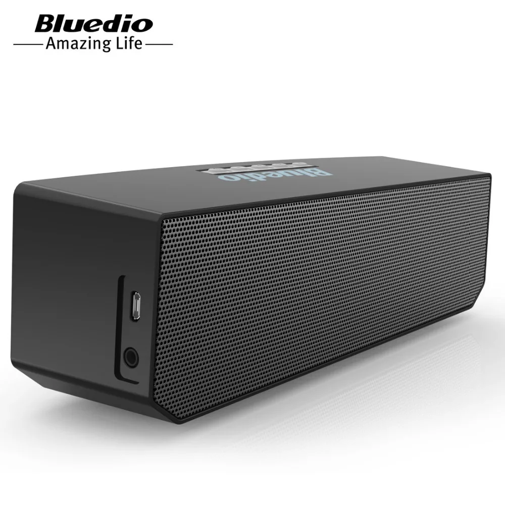 Bluedio Портативная Беспроводная колонка Bluetooth звуковая система 3D стереосистема