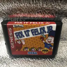 FIX IT FELIX JR для SEGA GENESIS Mega Drive 16 бит игровой Картридж для PAL и NTSC Прямая