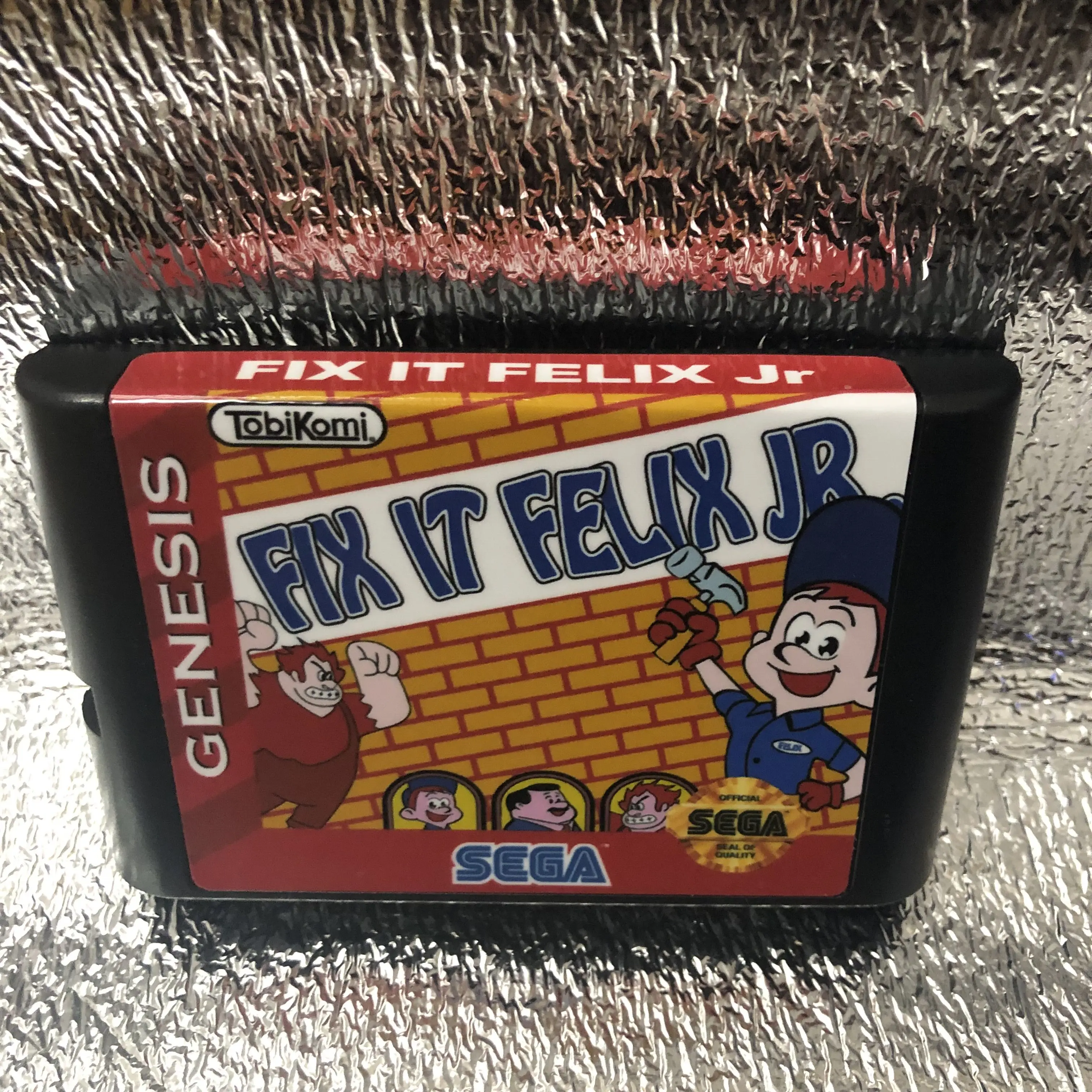 

FIX IT FELIX JR For SEGA GENESIS Mega Drive 16 bit Game Cartridge For PAL and NTSC Drop shipping