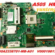 Плата разъемов для Toshiba A505 HM55 материнская плата 6050A2338701-MB-A01 V000198170 протестирована хорошая разъемы