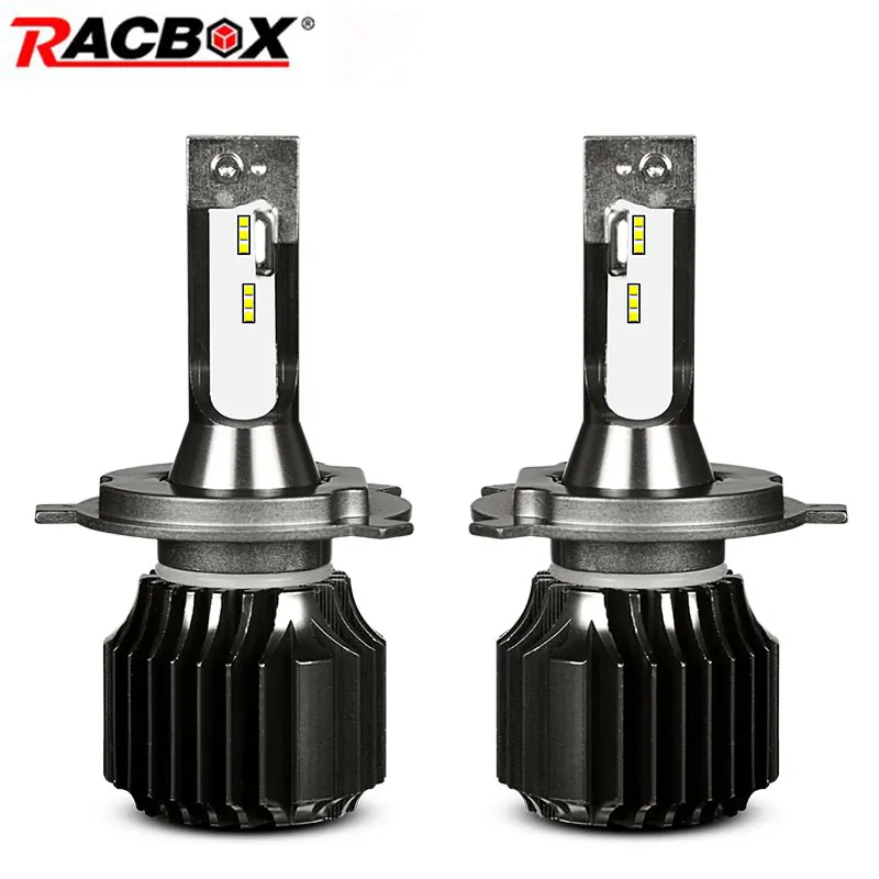 

Q6 Fanless Style Car LED Headlight Bulbs H4 Hi Lo H1 H7 H8 H9 H11 9005 9006 HB3 HB4 White 6000K Light CSP LEDs Auto Headlamp