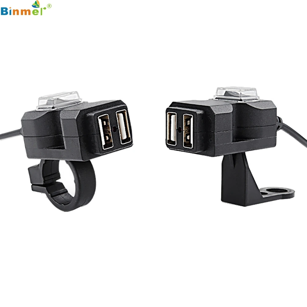 Binmer 2019 универсальный мобильный телефон для мотоцикла USB зарядное устройство