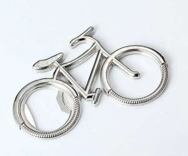 Cute Fashionable Bike Bicycle Metal Beer Bottle Opener Keychain Key