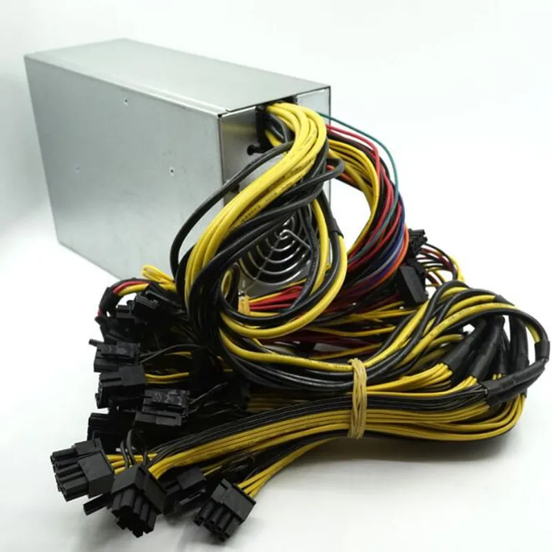 2800 واط pc امدادات الطاقة 2800 واط psu ethereum asic bitcoin مينر السلطة العرض الكمبيوتر atx التعدين pfc النشطة لعام 12 gpu 12 فولت atx بيكو
