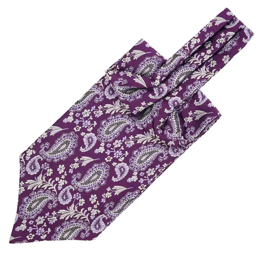 Роскошные мужские аскотские Галстуки винтажный галстук-бабочка с узором связанный корсет британский стиль джентльмен полиэстер шелковый галстук свадебный формальный - Цвет: 07