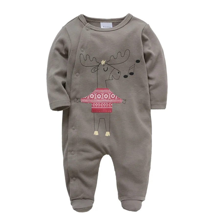 Online Merek 2018 Bayi Piyama Mayo Ropa BEBE Pakaian Bayi Tidur Piyama Katun Bayi Baru Lahir 0 3 6 9 12 Bulan celana Kodok Onesies